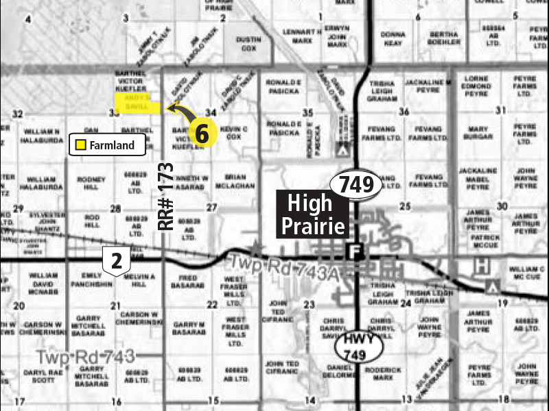 Agricultural real estate for sale near High Prairie, AB Ritchie Bros
